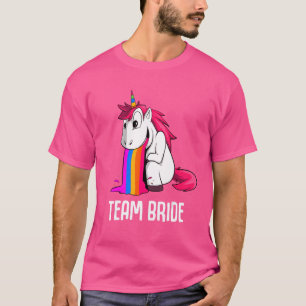 Camiseta Fiesta de Bachelorette de Team Bride