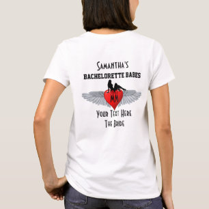 Camiseta Fiesta de bacheorette estilo tatuaje