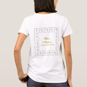 Camiseta Fiesta de bachillerato personalizada de bikinis y