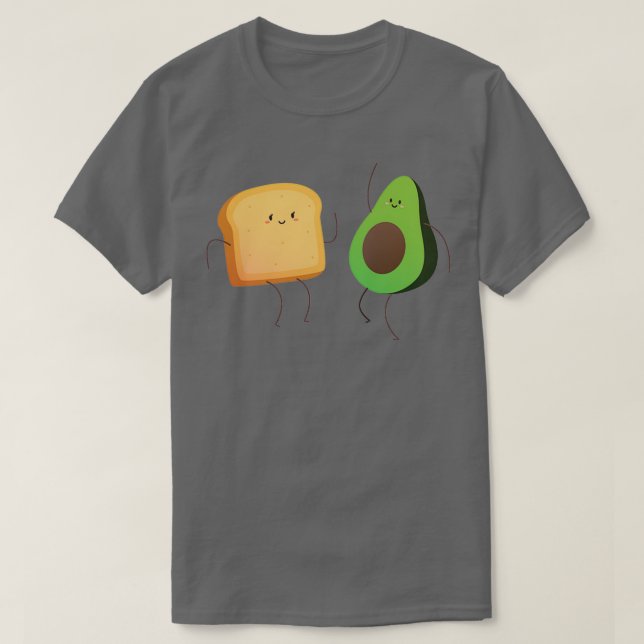 Camiseta Fiesta de baile de aguacate toast (Diseño del anverso)
