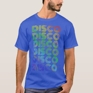 Camiseta fiesta de baile disco de los años 80 Viñeta Retro