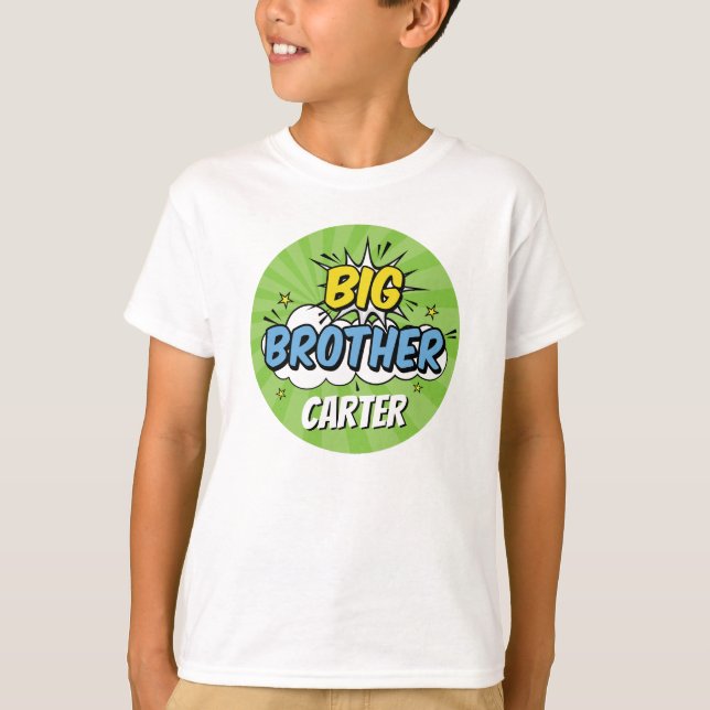 Camiseta Fiesta de bebé de superhéroe de cómic infantil her (Anverso)