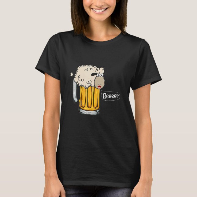 Camiseta Fiesta de bebedores de cerveza con alcohol diciend (Anverso)