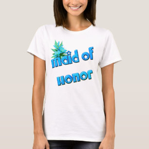 Camiseta Fiesta De Boda De Flor De Honor Bouquet Cute