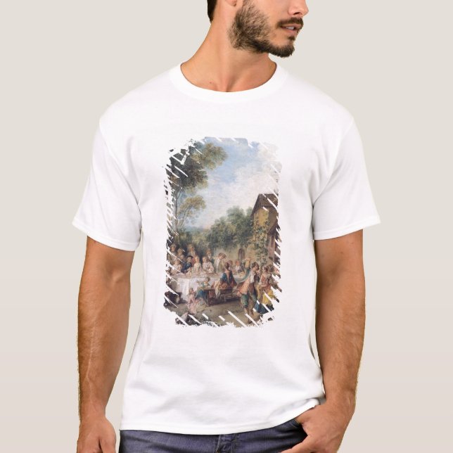Camiseta Fiesta de bodas en la aldea (Anverso)
