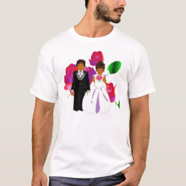 Camiseta Fiesta de bodas II "Chica de flores" T-Shirt Perso