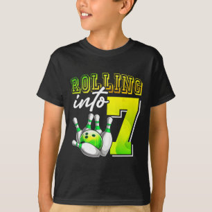 Camiseta Fiesta de boliche acudiendo a los Chicas de cumple