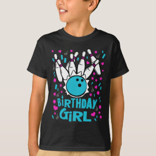 Camiseta Fiesta de boliche Cute Chica de cumpleaños niños p
