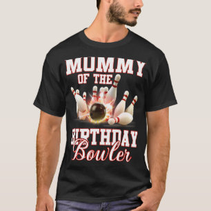 Camiseta Fiesta De Bolos De Niños, Mamá De La Bola De Cumpl
