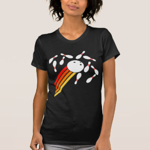 Camiseta fiesta de bolos retro Bowling Fun Bowling