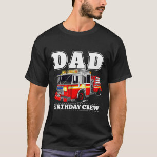 Camiseta Fiesta de bomberos de cumpleaños de pap