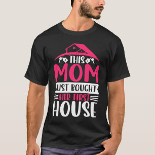 Camiseta Fiesta de cambio de vivienda residencial para mamá