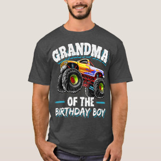 Camiseta Fiesta de camionetas de la abuela del niño cumplea