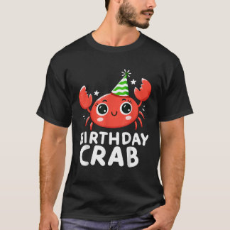 Camiseta Fiesta de Cangrejo de Cumpleaños