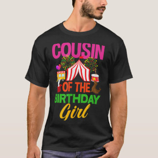 Camiseta Fiesta de Carnaval Prima de la Cumpleañera