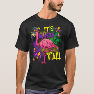 Camiseta Fiesta de Carnaval regalo Idea Flamingo Mardi Gras