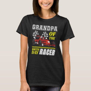 Camiseta Fiesta De Carro De Raza Abuelo Del Racer De Cumple