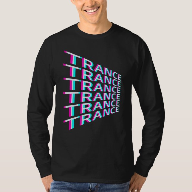 Camiseta Fiesta De Casa Para El Festival Edm Goa Rave Techn (Anverso)
