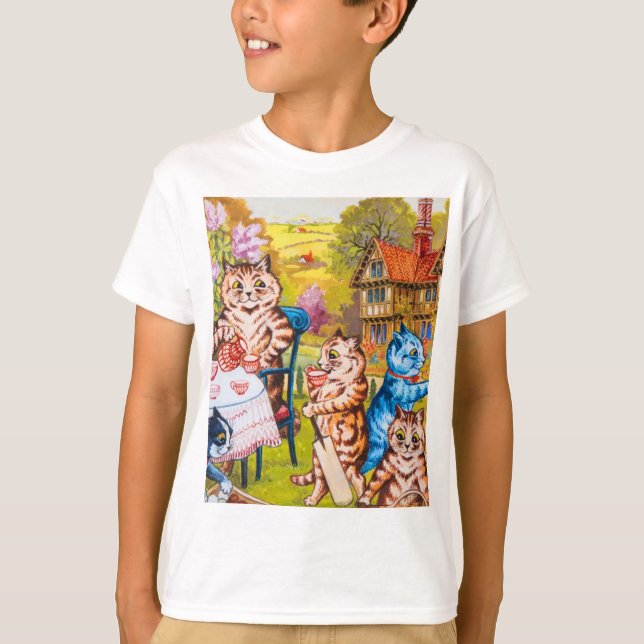 Camiseta Fiesta de Cat Garden (Anverso)
