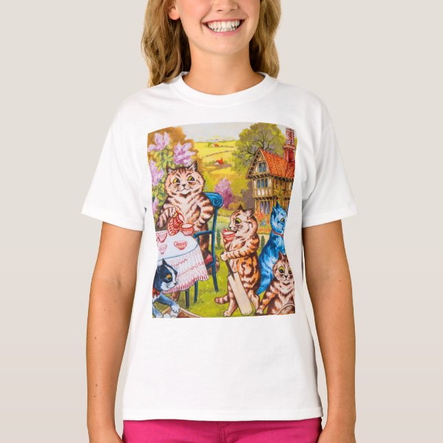 Camiseta Fiesta de Cat Garden (Anverso)