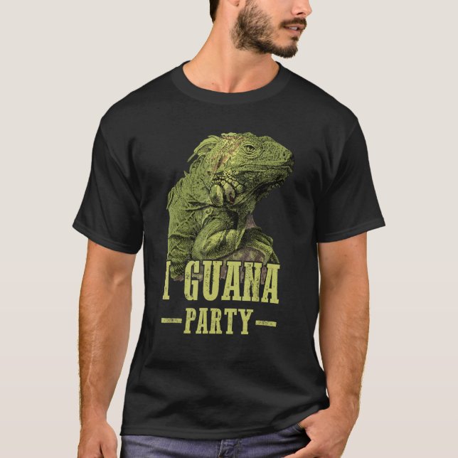 Camiseta Fiesta de cazadores de iguana para niños Iguanas I (Anverso)