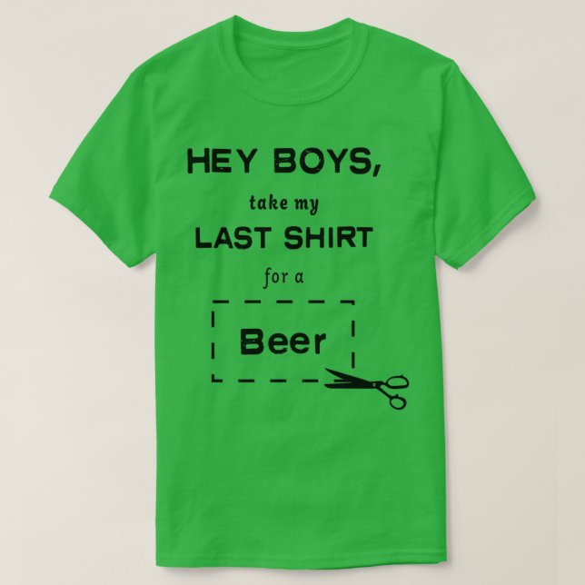 Camiseta Fiesta de Cerveza (Diseño del anverso)