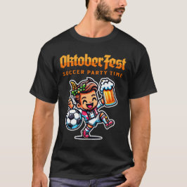 Camiseta Fiesta de cerveza de fútbol Oktoberfest