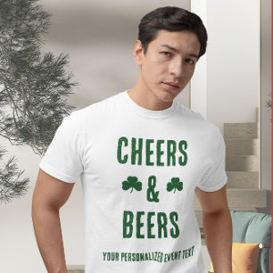 Camiseta Fiesta de Cheers y Cervezas