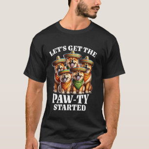 Camiseta Fiesta de Chow Chow Cinco de Chow Chow