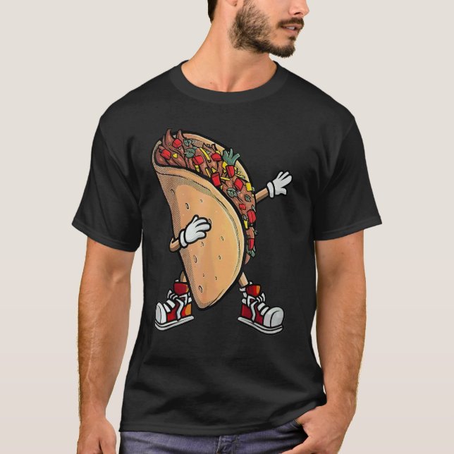 Camiseta Fiesta de Cinco de Mayo Comida Mexicana (Anverso)