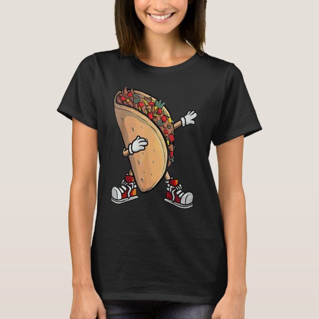 Camiseta Fiesta de Cinco de Mayo Comida Mexicana (Anverso)