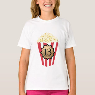 Camiseta FIESTA de cine glamoroso de cumpleaños de hollywoo