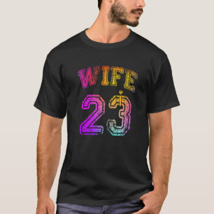 Camiseta Fiesta de compromiso de la esposa Pareja de la esp
