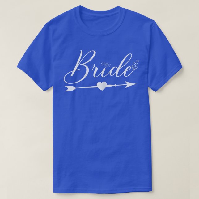 Camiseta Fiesta de compromiso de la novia  (Diseño del anverso)