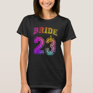 Camiseta Fiesta de compromiso de la novia, emparejamiento d