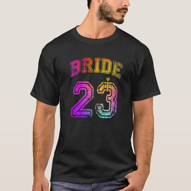 Camiseta Fiesta de compromiso de novia Búsqueda de novia 20 (Anverso)
