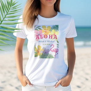 Camiseta Fiesta de Compromiso Luau