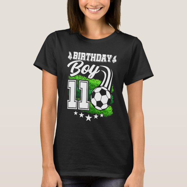 Camiseta Fiesta de cumpleaños 11 años de edad 11° bola (Anverso)