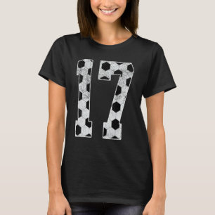 Camiseta Fiesta de cumpleaños 17, viernes de fútbol de 17 a