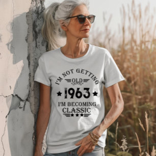 Camiseta Fiesta de cumpleaños 60 vintage personalizada