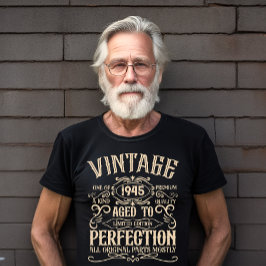 Camiseta Fiesta de cumpleaños 80 vintage personalizada