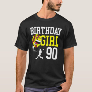 Camiseta Fiesta de cumpleaños 90 años de Softball