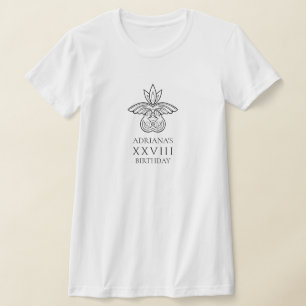 Camiseta Fiesta de cumpleaños con tema de la antigua Grecia