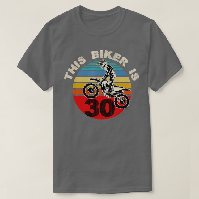 Camiseta Fiesta de cumpleaños de 30 años trigésimo cumpleañ (Diseño del anverso)
