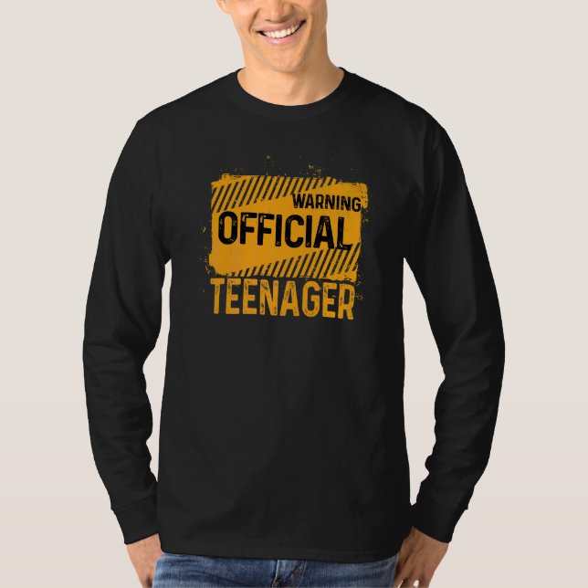 Camiseta Fiesta de cumpleaños de adolescente oficial de Gua (Anverso)