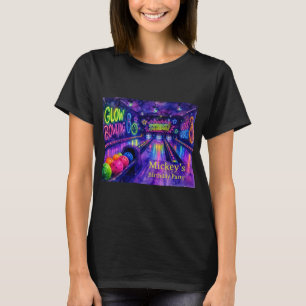 Camiseta Fiesta de cumpleaños de adolescentes en Glow Bowli