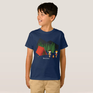 Camiseta Fiesta de cumpleaños de Camping