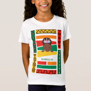 Camiseta Fiesta de cumpleaños de chicas afroamericanas mode