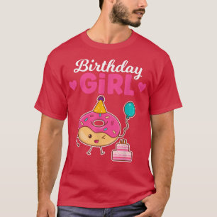 Camiseta Fiesta de cumpleaños de chicas Donut Lover