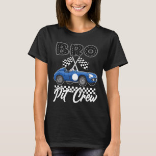 Camiseta fiesta de cumpleaños de coche de carreras familia 